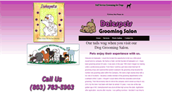 Desktop Screenshot of dalespetsgrooming.com